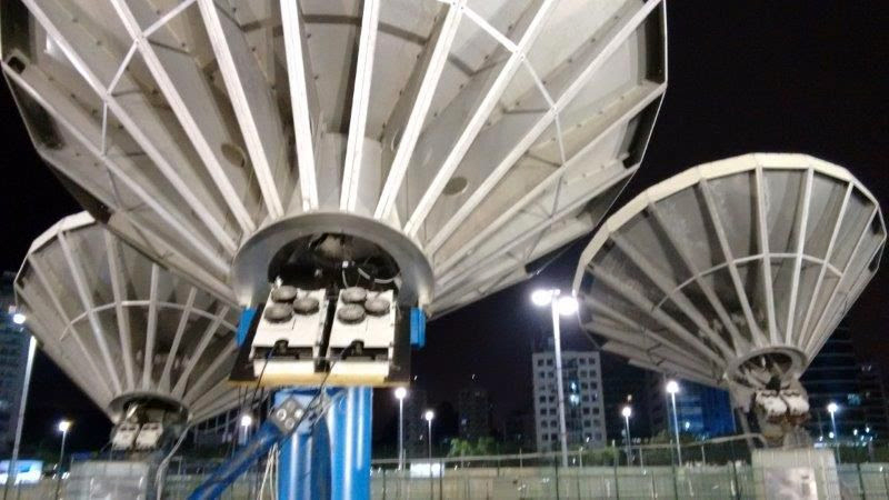 Integração de sistemas de transmissão de vídeo/áudio e dados via satélite